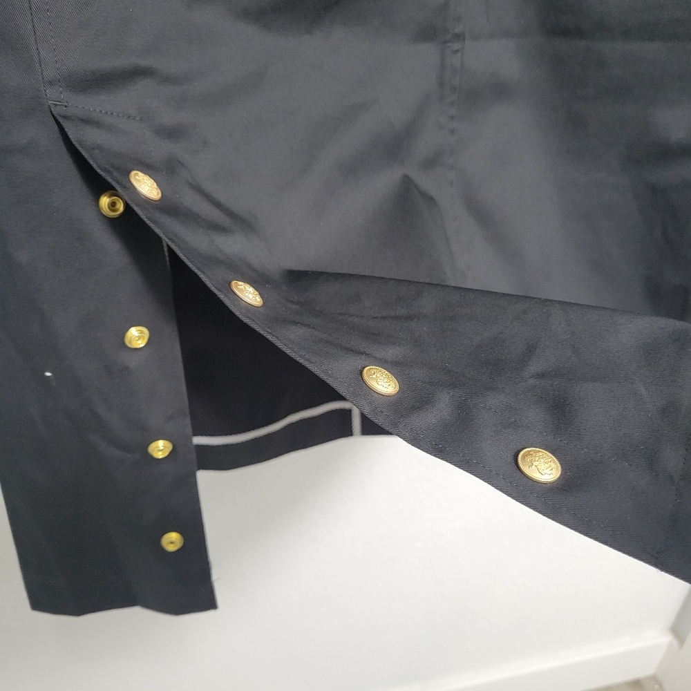 J Crew Long Barn Jacket in Waxed Cotton Twill XL Coat $358 Retail NWT - Picture 14 of 16